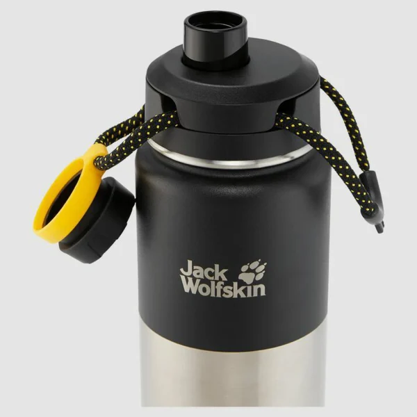 magasin en ligne france Sortie ✨ Randonnee Pedestre Jack Wolfskin Thermos Jack Wolfskin Karoo 0.75 NOIR 🌟 3